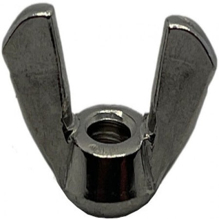 SUBURBAN BOLT AND SUPPLY Wing Nut, 1/4"-20, Steel, Zinc Plated A042016000WZ